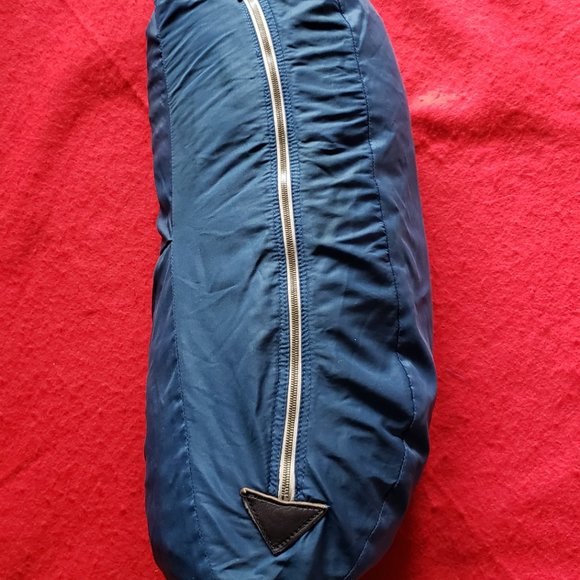 Vintage Jeremy Scott Blue Surfers Bag Shoulder/Waist Bag - Extra Large Storage - Picture 2 of 7